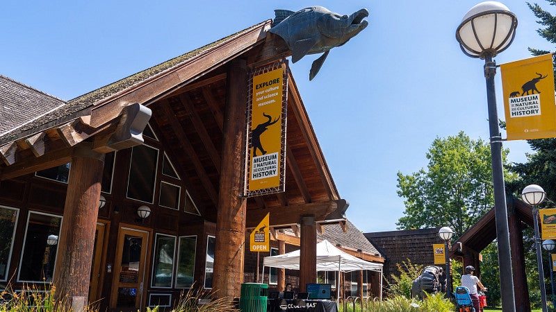Museum of Natural History on UO campus
