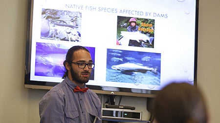Oral Presentations at the Undergraduate Symposium
