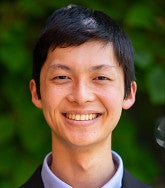 Hiram Hsu has short black hair