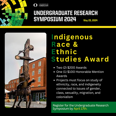 Indigenous, Race & Ethnic Studies Award